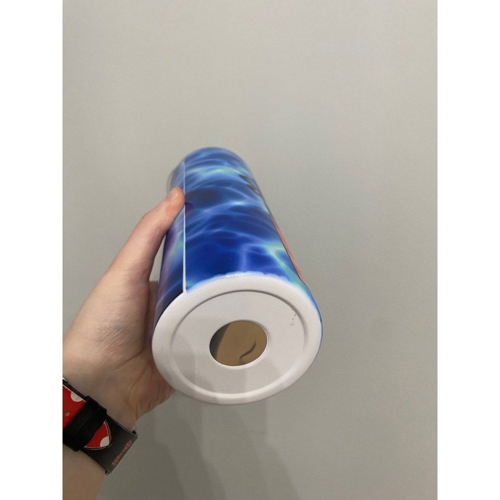 Life is Better at the Lake Tumbler Unisex OS Blue Tie Dye Insulated Skinny Mug - Picture 8 of 8